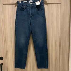 Universal Thread Blue Straight Jeans High-Waisted